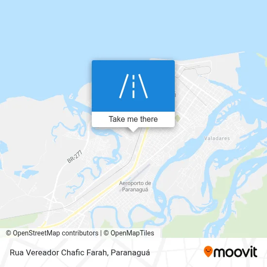Rua Vereador Chafic Farah map