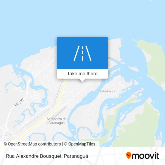 Rua Alexandre Bousquet map