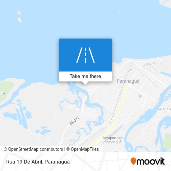 Rua 19 De Abril map