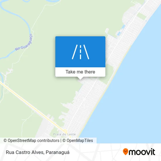 Rua Castro Alves map