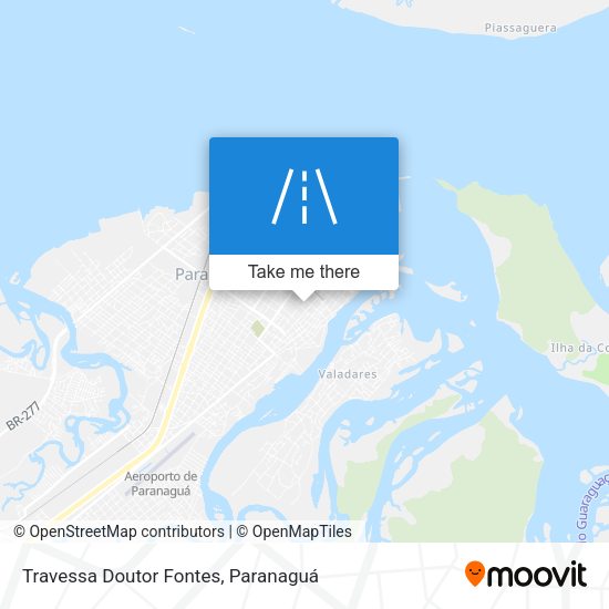 Travessa Doutor Fontes map