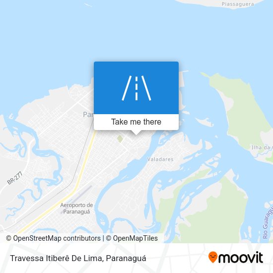 Travessa Itiberê De Lima map
