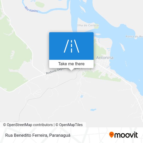 Rua Benedito Ferreira map