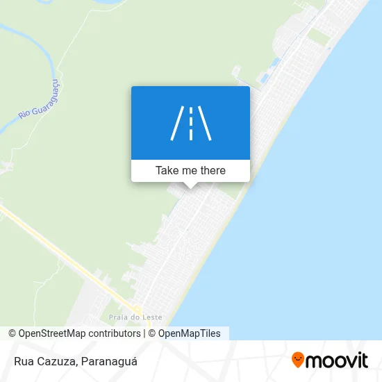 Rua Cazuza map