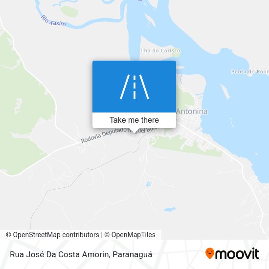 Rua José Da Costa Amorin map