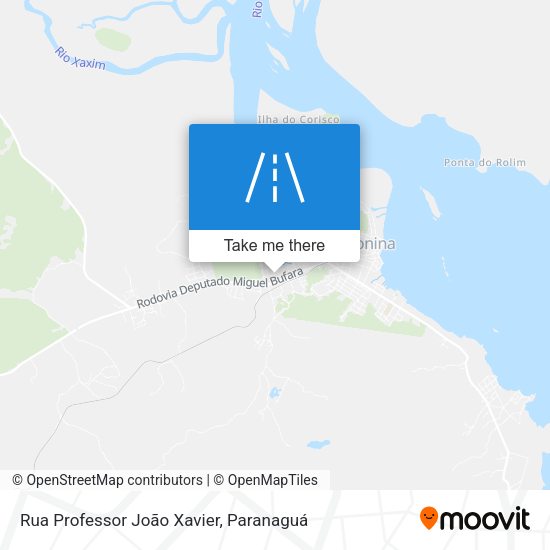 Rua Professor João Xavier map
