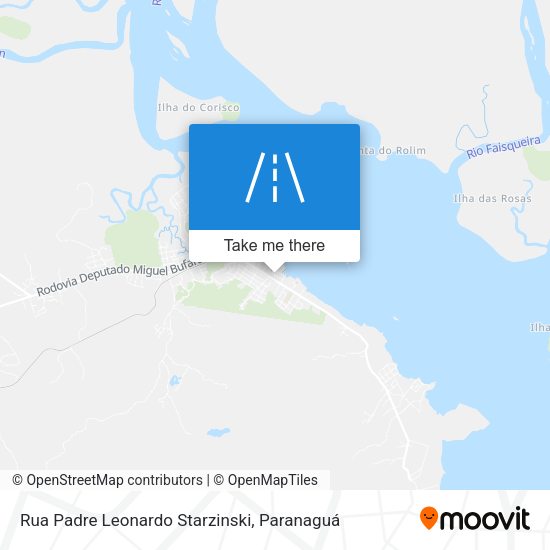 Rua Padre Leonardo Starzinski map