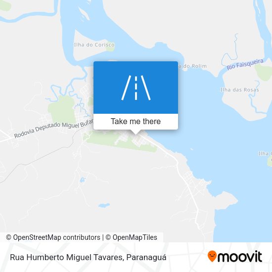 Rua Humberto Miguel Tavares map