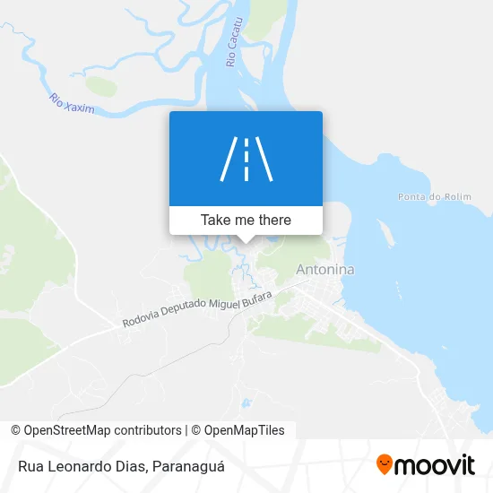 Rua Leonardo Dias map