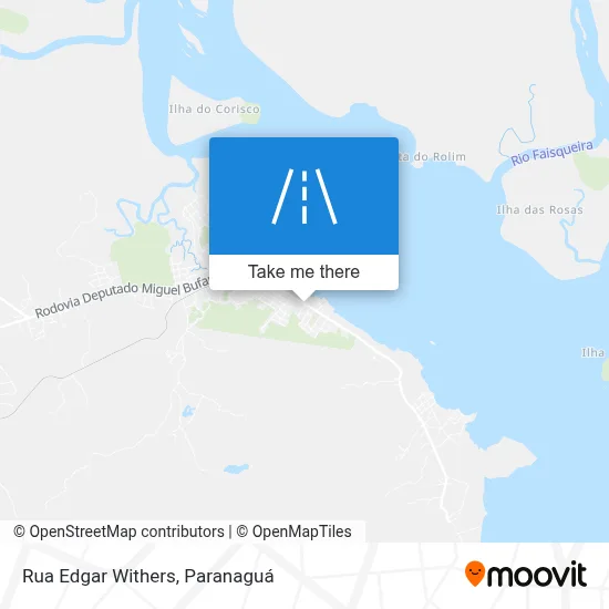 Rua Edgar Withers map