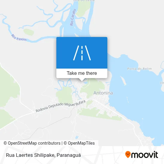 Rua Laertes Shilipake map
