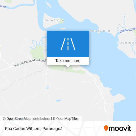 Rua Carlos Withers map