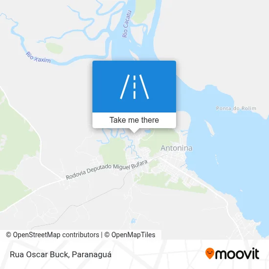 Rua Oscar Buck map