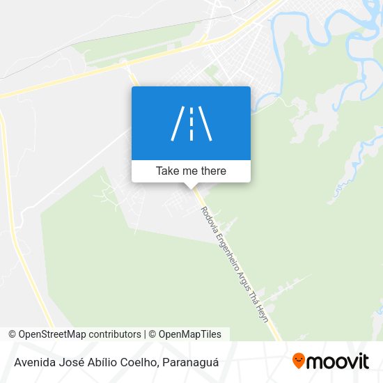 Avenida José Abílio Coelho map