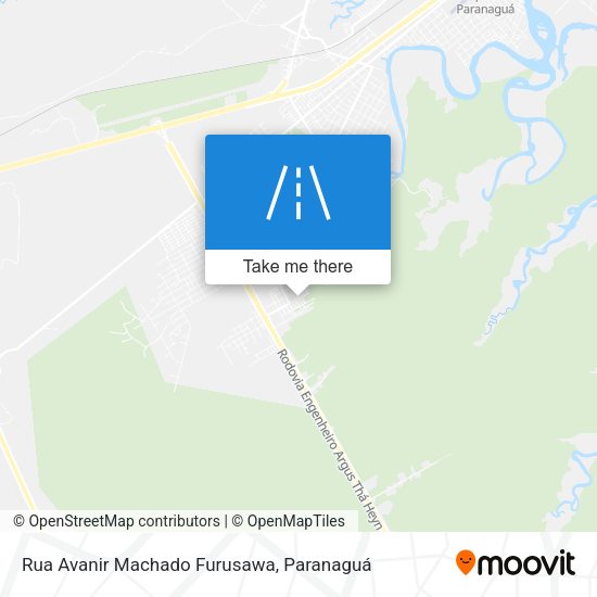 Rua Avanir Machado Furusawa map