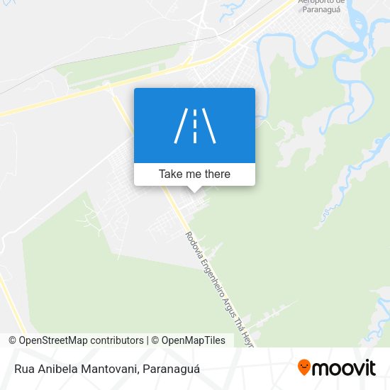 Rua Anibela Mantovani map