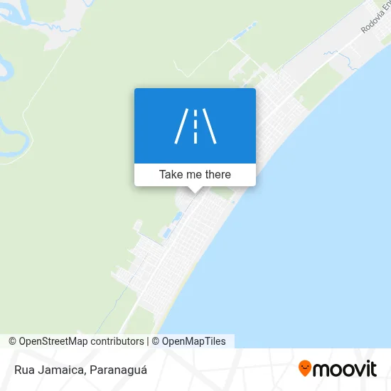 Rua Jamaica map