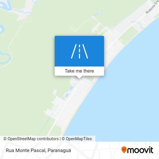 Rua Monte Pascal map