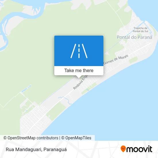 Rua Mandaguari map