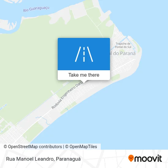 Rua Manoel Leandro map