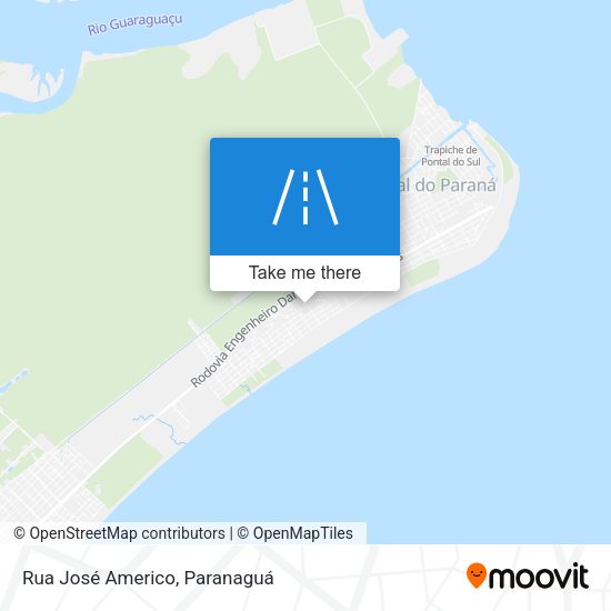 Rua José Americo map