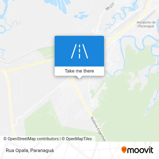 Rua Opala map