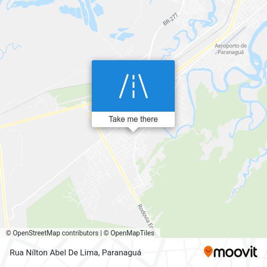 Rua Nílton Abel De Lima map