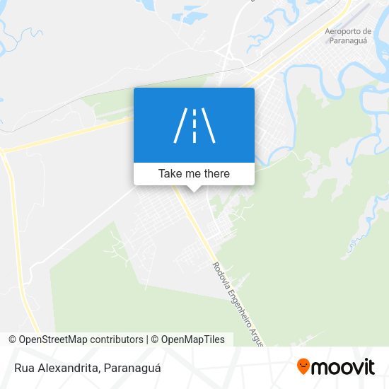 Rua Alexandrita map