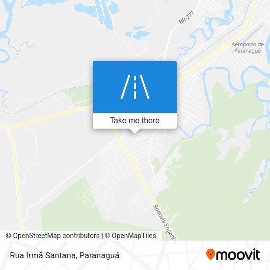 Rua Irmã Santana map
