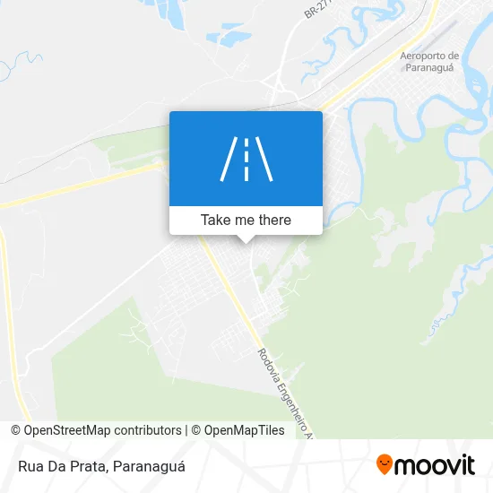 Rua Da Prata map