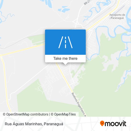 Rua Águas Marinhas map