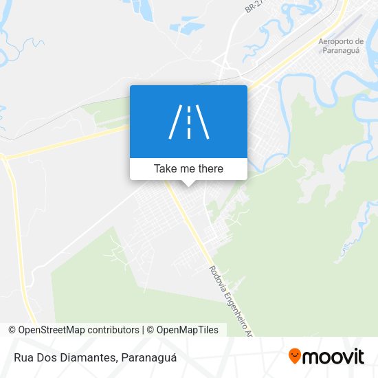 Rua Dos Diamantes map