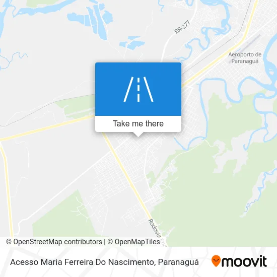Acesso Maria Ferreira Do Nascimento map