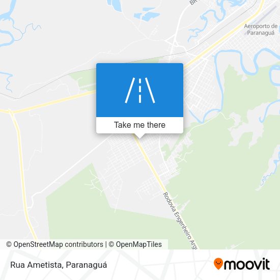 Rua Ametista map