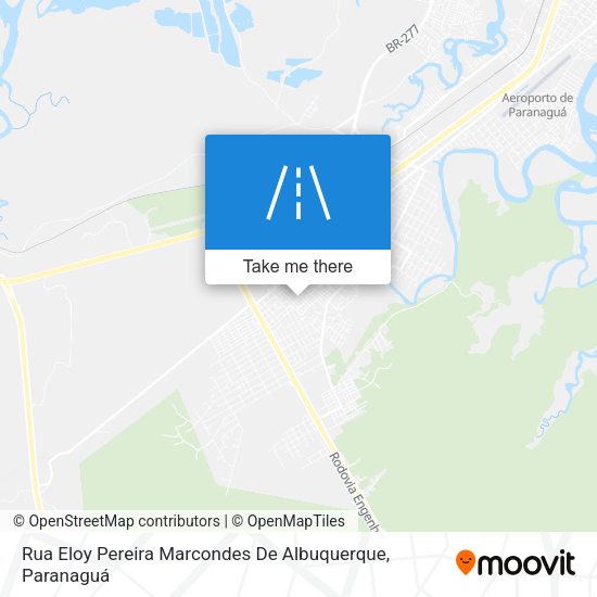 Rua Eloy Pereira Marcondes De Albuquerque map