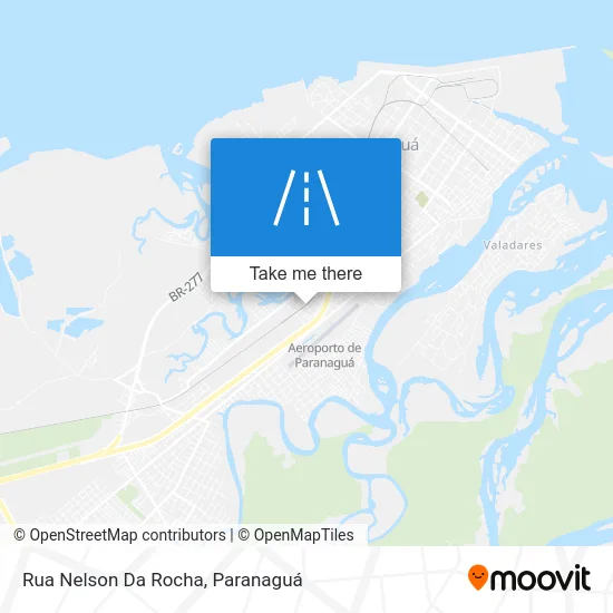 Rua Nelson Da Rocha map
