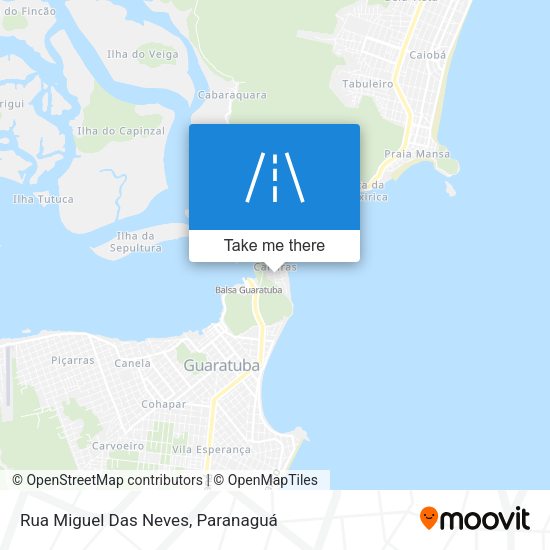 Rua Miguel Das Neves map