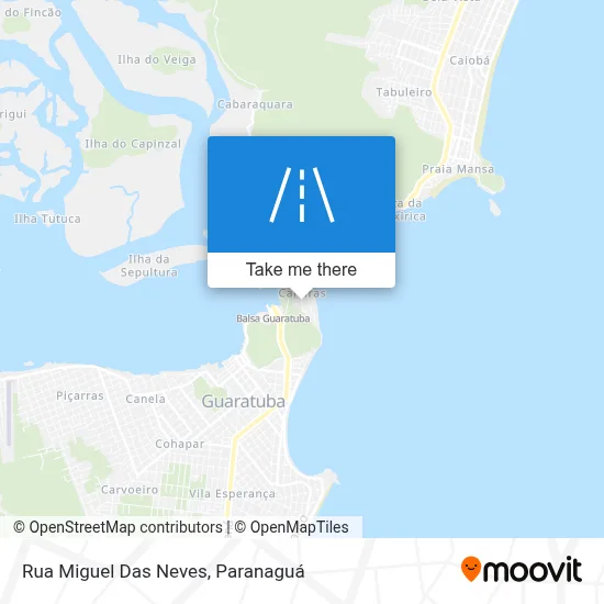 Rua Miguel Das Neves map