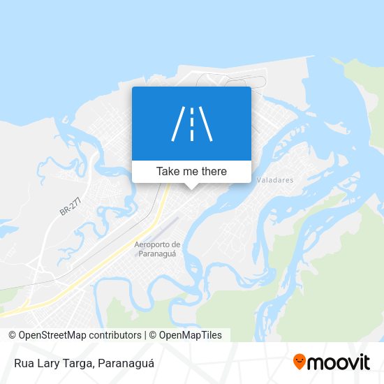 Rua Lary Targa map