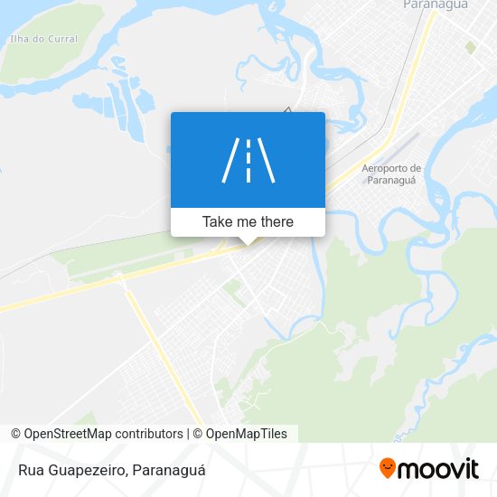 Rua Guapezeiro map