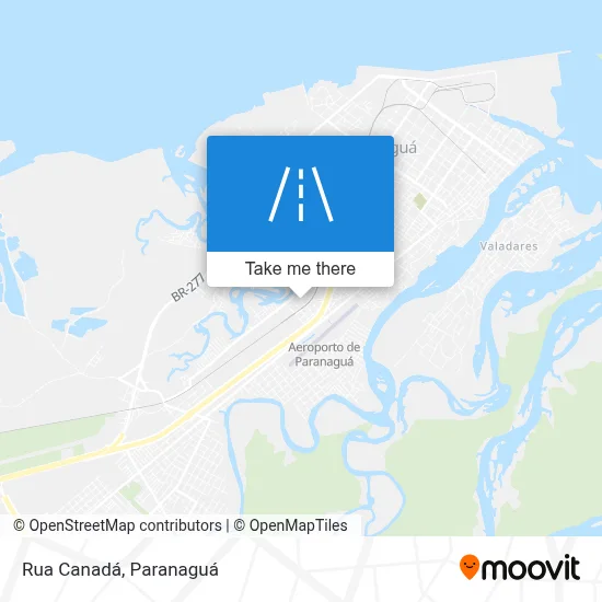 Rua Canadá map