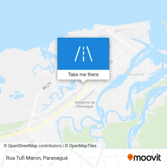 Rua Tufi Maron map