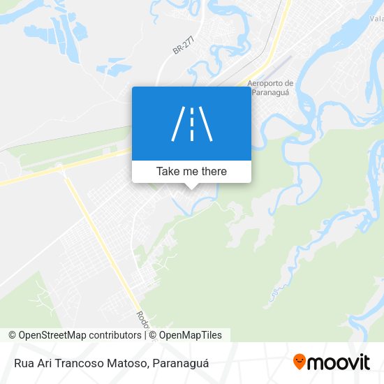 Rua Ari Trancoso Matoso map