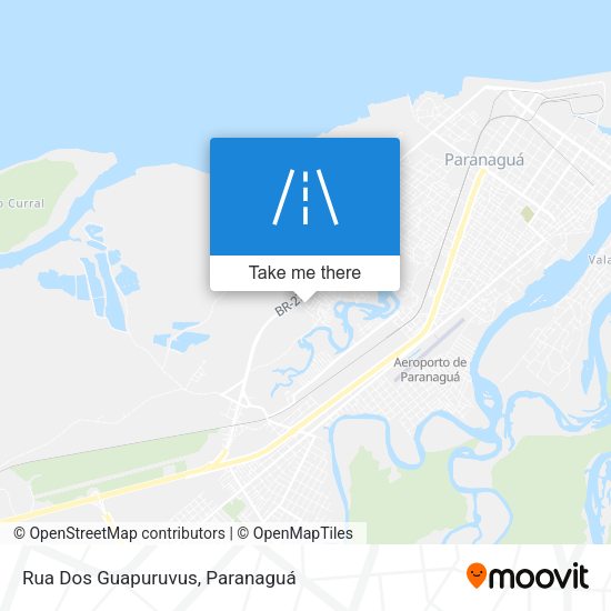 Rua Dos Guapuruvus map