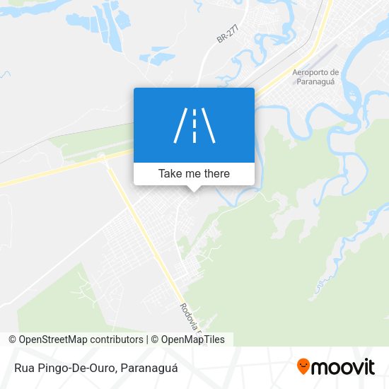 Rua Pingo-De-Ouro map