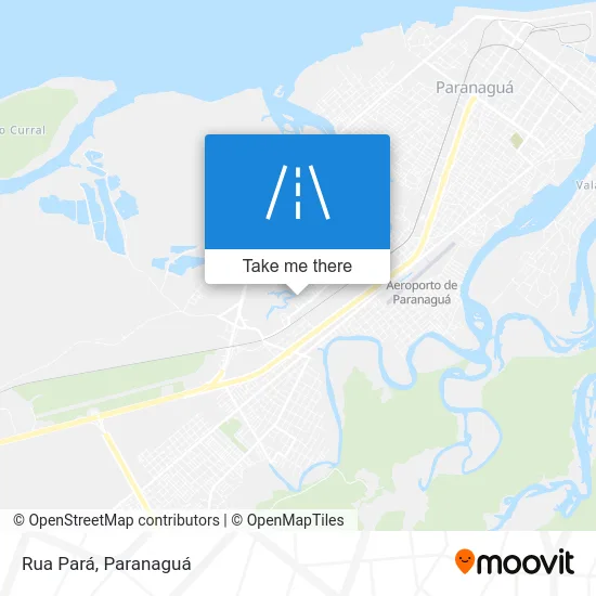 Rua Pará map