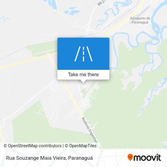 Rua Souzange Maia Vieira map