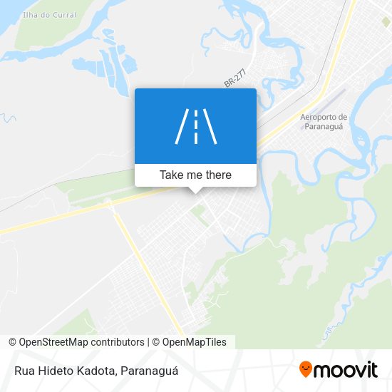Rua Hideto Kadota map