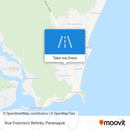 Rua Francisco Beltrão map