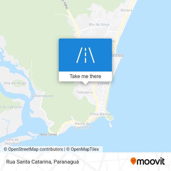 Rua Santa Catarina map